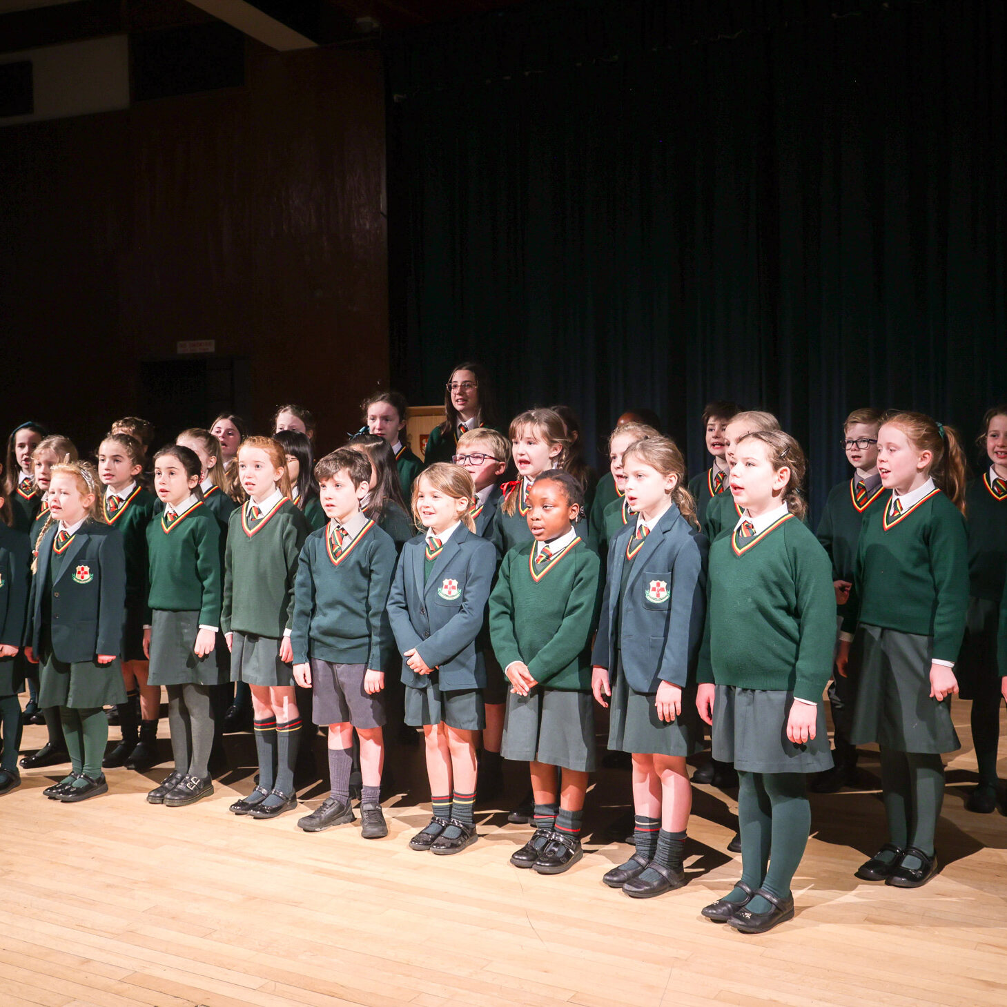 Students posing for a photo